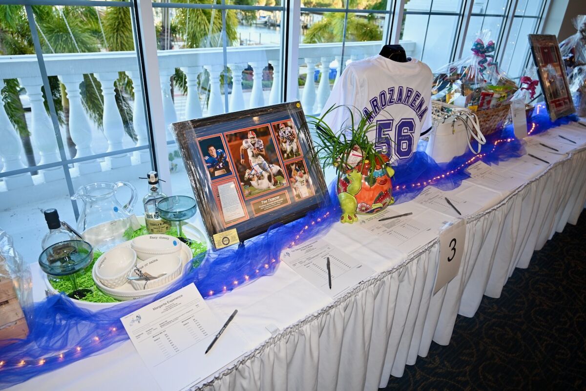 Angels Against Abuse board at Gala