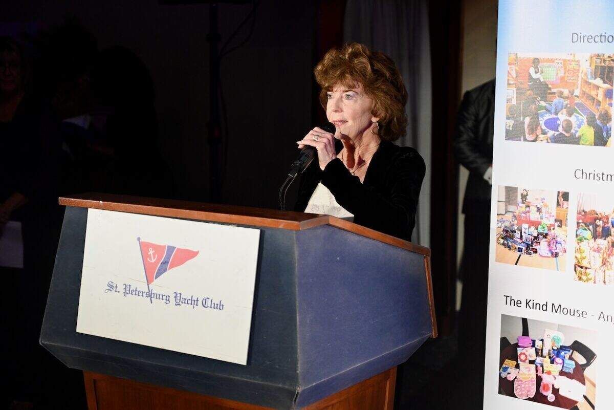 Angels Against Abuse supporters gathered at the 2023 Blue Ribbon Gala