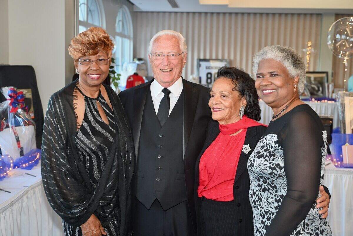 Community members celebrating at the 2023 Angels Against Abuse Gala